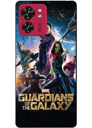 Силиконовый чехол бампер для motorola edge 40 стражи галактики guardians of the galaxy