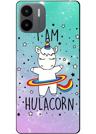 Силиконовый чехол бампер для xiaomi redmi a2 / a1 с рисунком единорог пони