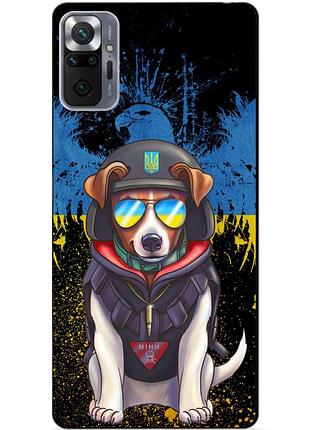 Силіконовий бампер чохол для xiaomi redmi note 10 pro з малюнком пес патрон