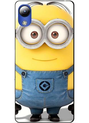 Силиконовый чехол бампер для zte blade l8 с рисунком миньон стюарт minion