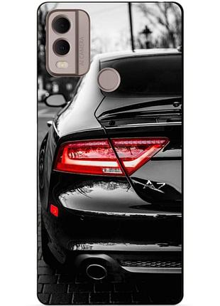 Силіконовий чохол бампер для nokia c22 з малюнком audi ауді машина авто