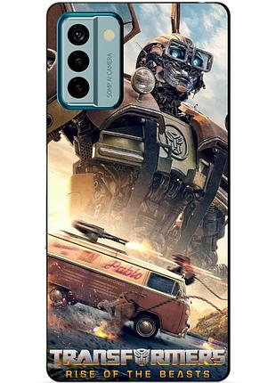 Силіконовий чохол бампер для nokia g22 з малюнком вілджек трансформери