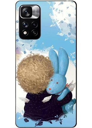 Силіконовий чохол бампер для xiaomi redmi note 11 pro plus 5g з малюнком улюблений зайчик гапчинська
