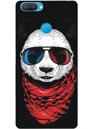 Силиконовый бампер чехол для oppo a12 a5s с рисунком панда