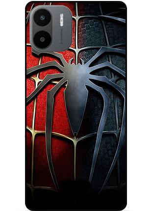 Силиконовый чехол бампер для xiaomi redmi a2 / a1 с рисунком человек паук spider man