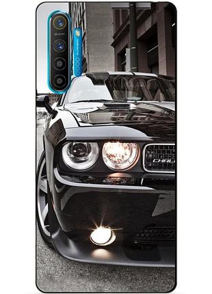 Силиконовый чехол бампер для realme x2 с рисунком dodge