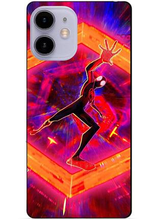 Силиконовый чехол бампер для iphone 11 с картинкой человек паук spider man