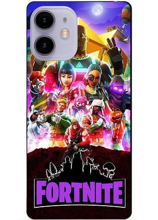 Силіконовий чохол бампер для iphone 11 з малюнком fortnite фортнайт
