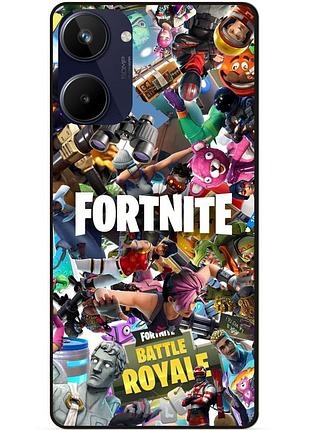 Силіконовий чохол бампер для realme 10 з картинкою fortnite фортнайт