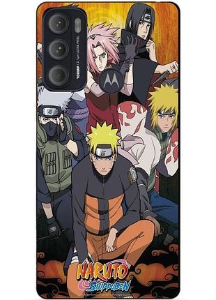 Силіконовий чохол бампер для motorola moto g60 з малюнком naruto наруто аніме