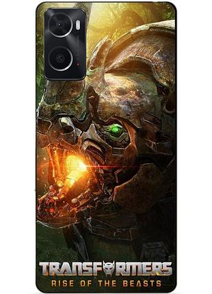 Силіконовий бампер чохол для oppo a76/a96 з малюнком ринокс зверобати transformers трансформери