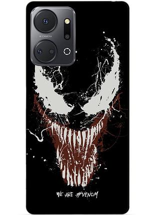Силіконовий чохол бампер для huawei honor x7a з малюнком веном venom
