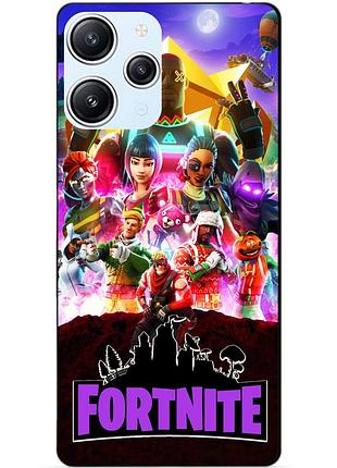 Силіконовий бампер чохол для xiaomi redmi 12 малюнок fortnite
