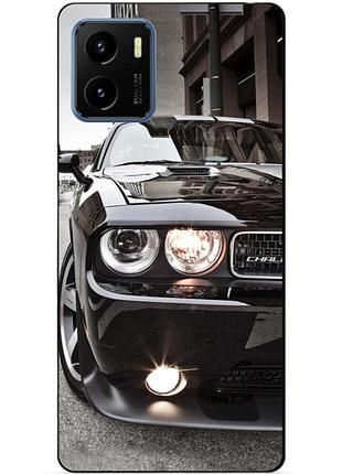 Силіконовий бампер чохол для vivo y15s з малюнком dodge