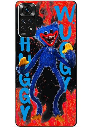 Силіконовий бампер чохол для xiaomi redmi note 11 / note 11s з малюнком huggy wuggy хаггі вагі
