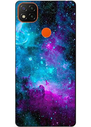 Силіконовий чохол бампер для xiaomi redmi 9c з малюнком галактика космос