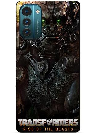 Силіконовий чохол бампер для nokia g11 з малюнком оптимус праймал звероботи трансформери transformers