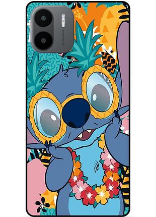 Силиконовый бампер чехол для xiaomi redmi a2 / a1 с рисунком стич stitch