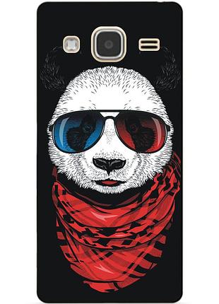 Чохол силіконовий бампер для samsung galaxy j3 j300 з малюнком панда