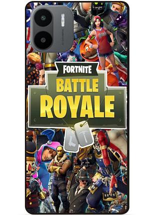 Силиконовый чехол бампер для xiaomi redmi a2 / a1 игра fortnite фортнайт