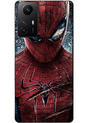 Силіконовий бампер чохол для xiaomi redmi note 12s людина-павук spider man