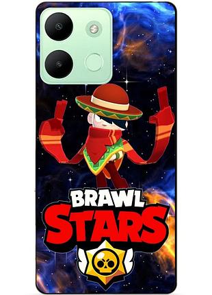 Силіконовий бампер чохол для infinix smart 7 hd/inf power з героєм космічний бравл едгар