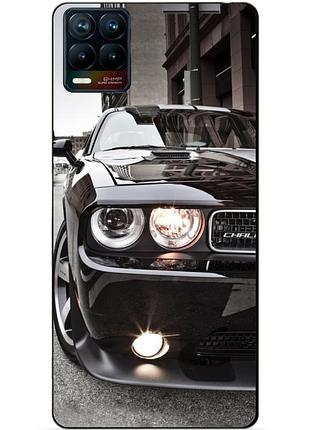Силиконовый чехол бампер для realme 8 / 8 pro с рисунком dodge
