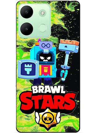 Силіконовий бампер чохол для infinix smart 7 hd з героєм бравл еш