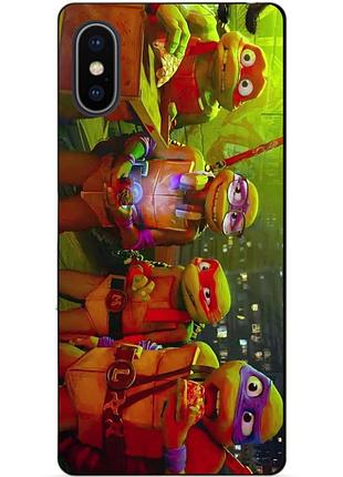 Силіконовий чохол бампер для iphone xs max черепашки ніндзя