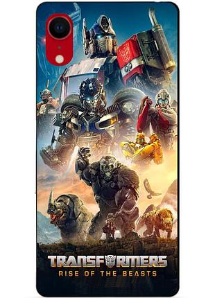 Силиконовый чехол бампер для iphone xr с картинкой звероботы трансформеры transformers