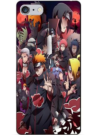 Силіконовий чохол бампер для iphone 6 plus з малюнком наруто naruto аніме