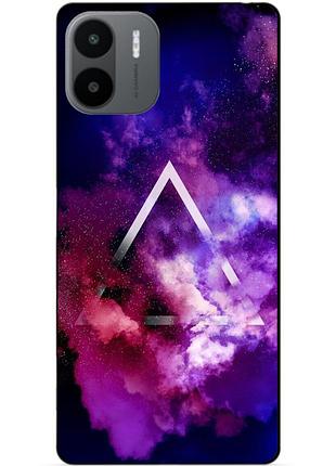 Силиконовый чехол бампер для xiaomi redmi a2 / a1 с рисунком космос галактика