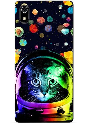 Силиконовый чехол для xiaomi redmi 7a с рисунком кот