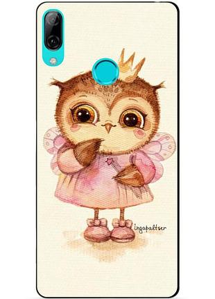 Силіконовий бампер чохол для huawei p smart 2019 з малюнком сова принцеса