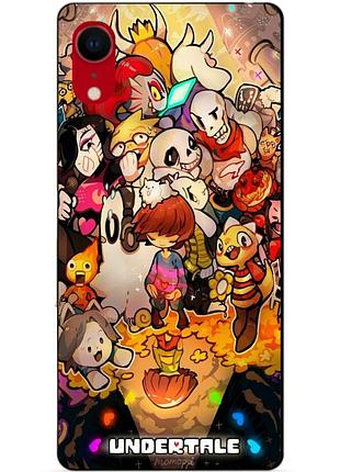 Силіконовий чохол бампер для iphone xr з малюнком андертейл undertale