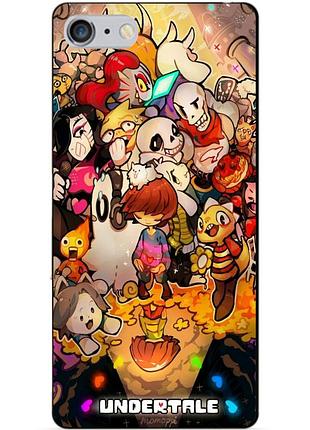 Силіконовий чохол бампер для iphone 6 plus з малюнком андертейл undertale