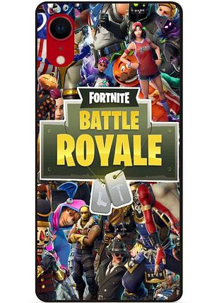 Силиконовый чехол бампер для iphone xr игра fortnite фортнайт
