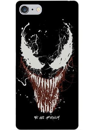 Силіконовий чохол бампер для iphone 6 plus з малюнком веном venom