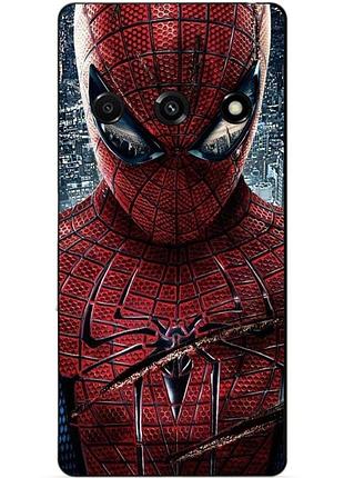 Чехол силиконовый бампер для xiaomi redmi a3 человек паук spider man