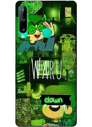 Силіконовий чохол бампер для huawei p40 lite e вару 13 карт