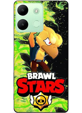 Силіконовий бампер чохол для infinix smart 7 hd з героєм бравл ворон фенікс