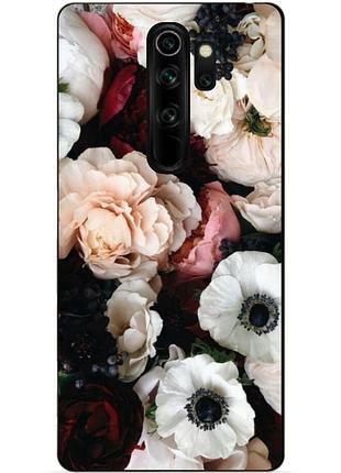 Чехол силиконовый для xiaomi redmi note 8 pro с рисунком маки