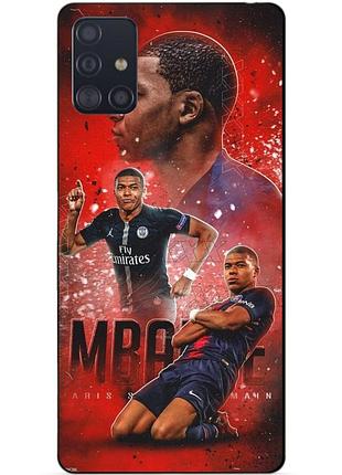 Силіконовий бампер чохол для samsung a51 з малюнком мбаппе псж mbappe