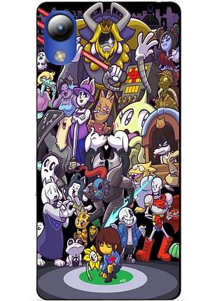 Силіконовий чохол бампер для zte blade l8 з малюнком undertale андертейл
