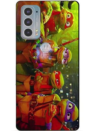 Силіконовий чохол бампер для motorola edge 20 черепашки ніндзя