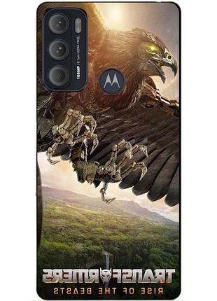 Силіконовий чохол бампер для motorola moto g60 з малюнком ейрейзор зверобати трансформери transformers