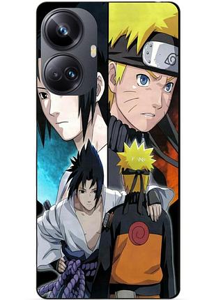 Силиконовый чехол бампер для realme 10 pro plus с рисунком наруто узумаки naruto