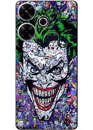 Силіконовий чохол бампер для realme note 50 з малюнком джокер joker