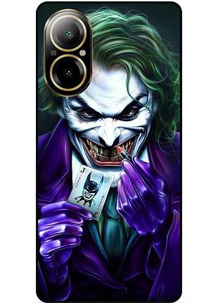 Силіконовий бампер чохол для realme c67 з малюнком joker джокер