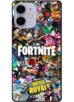 Силіконовий чохол бампер для iphone 11 з картинкою fortnite фортнайт
